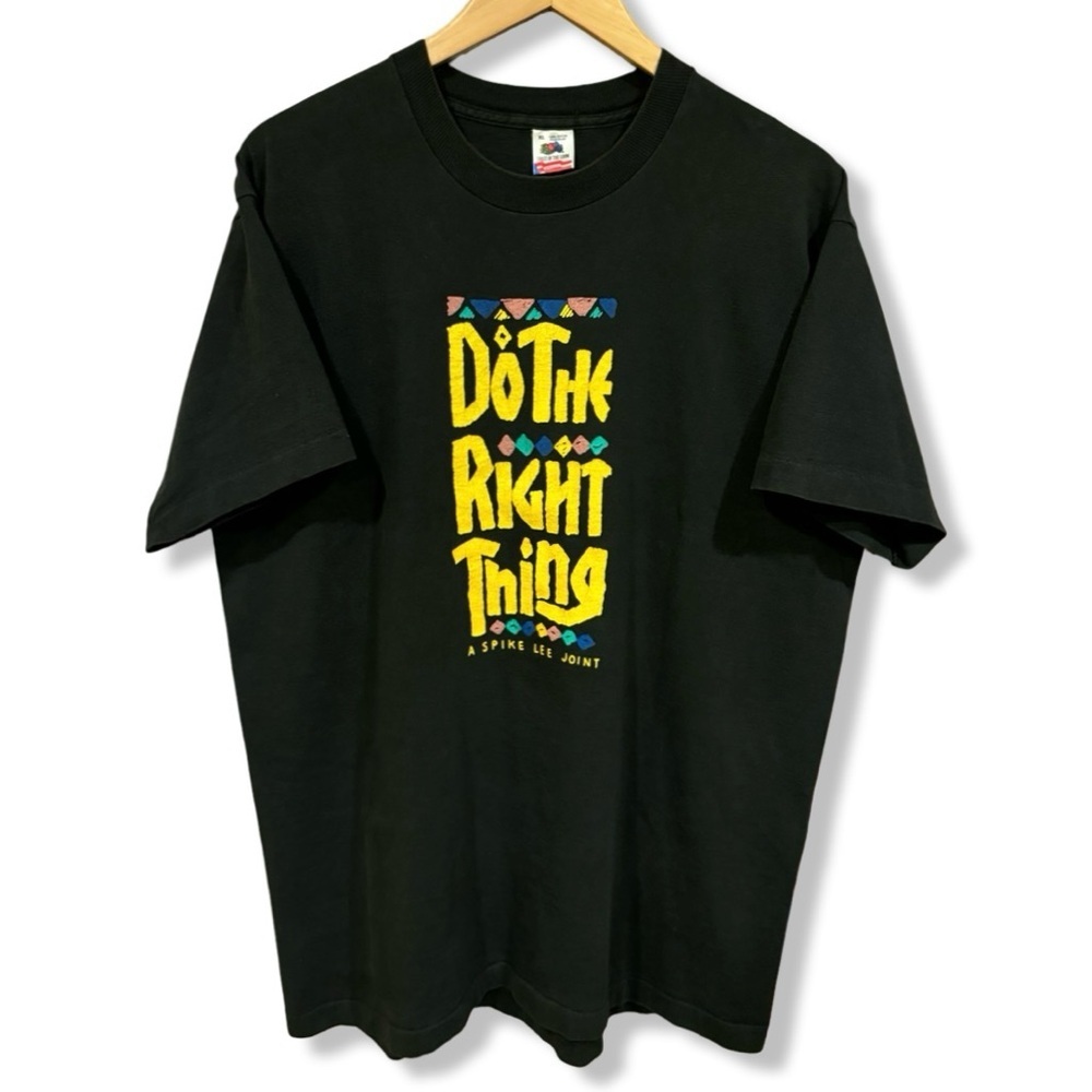 Rare Vintage 90s Do The Right Thing Spike Lee Fight The Power T-Shirt